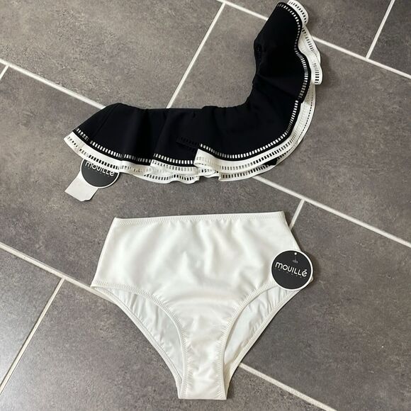 Bundle Mouille Swimwear 3 Piece Bikini Set size 4 - Picture 2 of 12